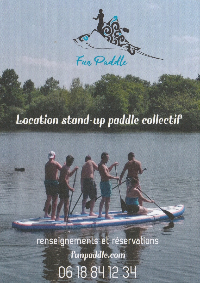 location de stand up paddle collectif